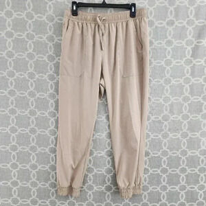 Baleaf Women's Size L Track Jogger Pull on Beige